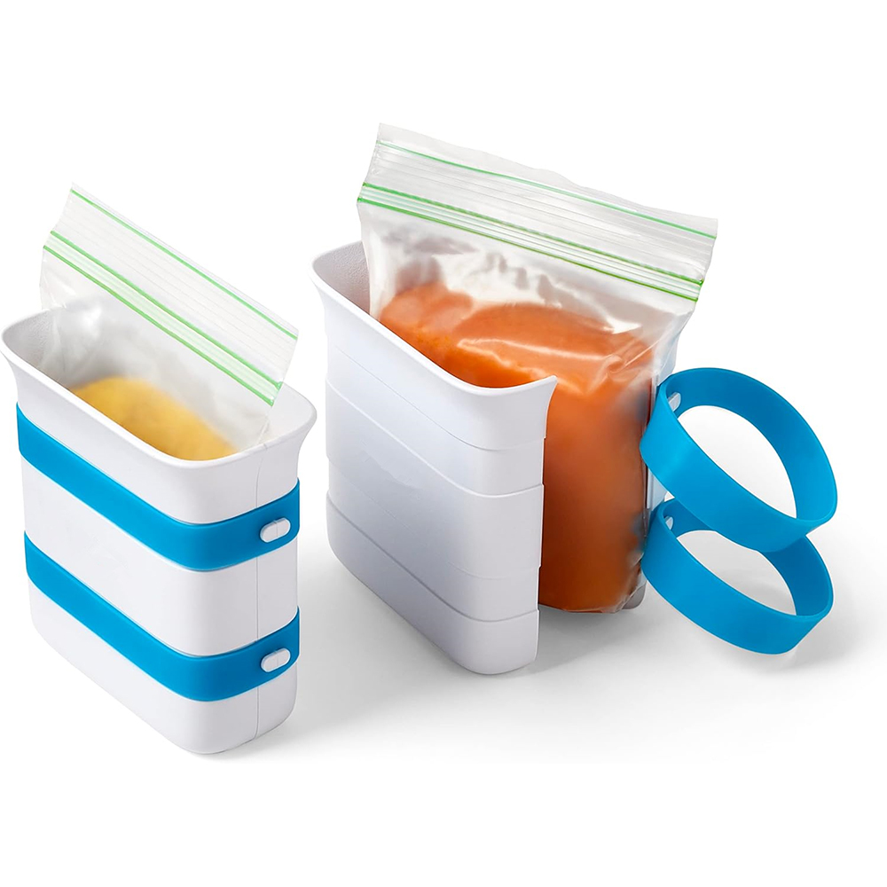 Meal Prep Fit - LMETJMA الفريزر صانع كتلة الطعام سيليكون
