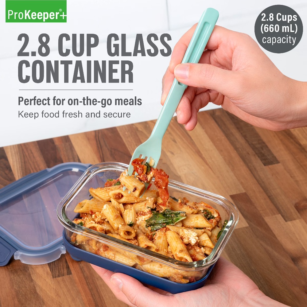حاوية زجاجية لتخزين الطعام سعة - مراجعة Meal Prep Glass وسعره