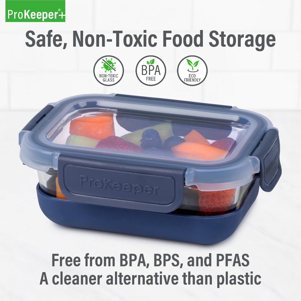 عبوة من قطعتين: حاويات زجاجية  - مراجعة Meal Prep Glass وسعره