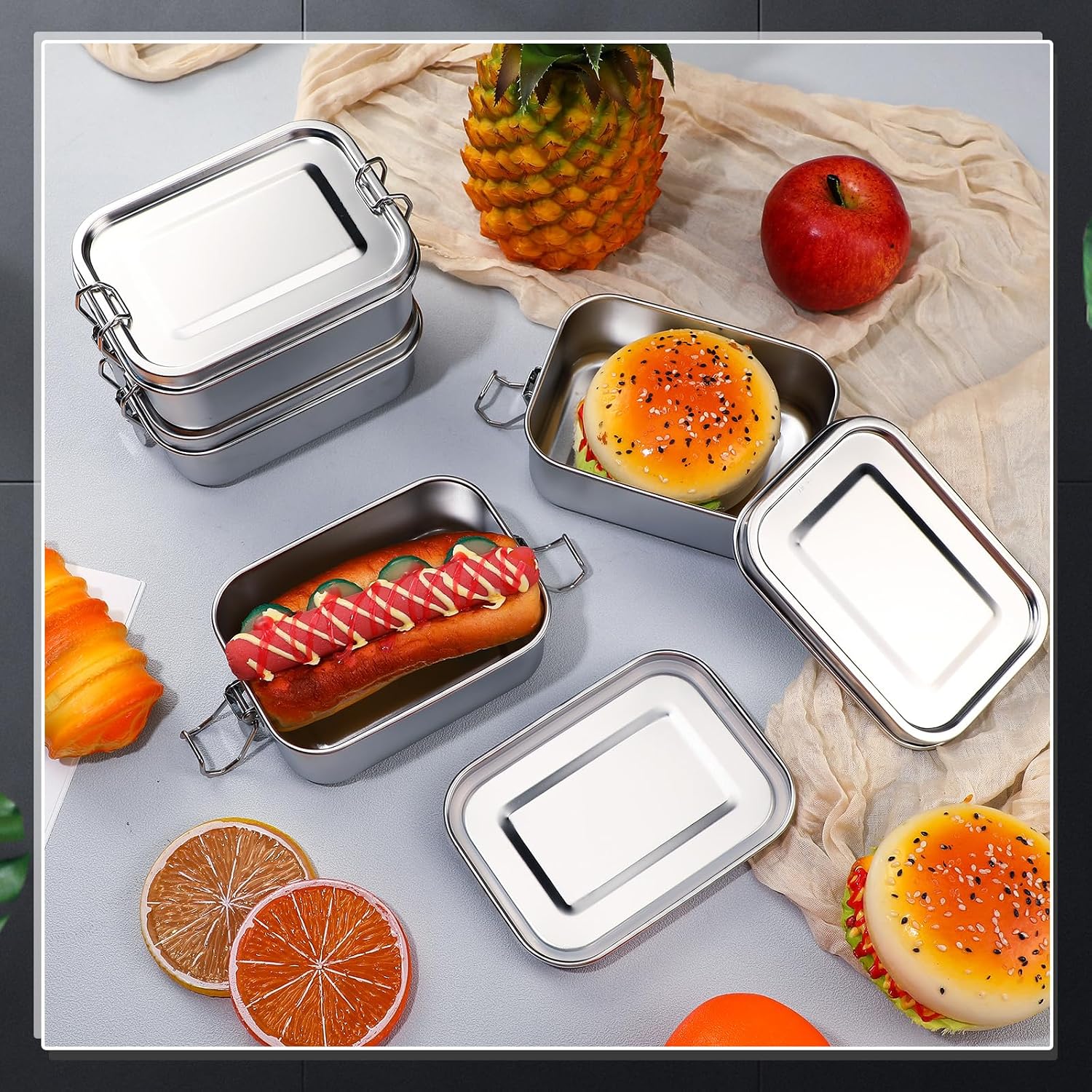حاويات تخزين طعام من الفولاذ ا - مراجعة Meal Prep Organizer وسعره