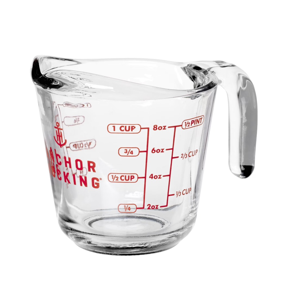 طقم أكواب قياس زجاجية من قطعتي - مراجعة Meal Prep Glass وسعره