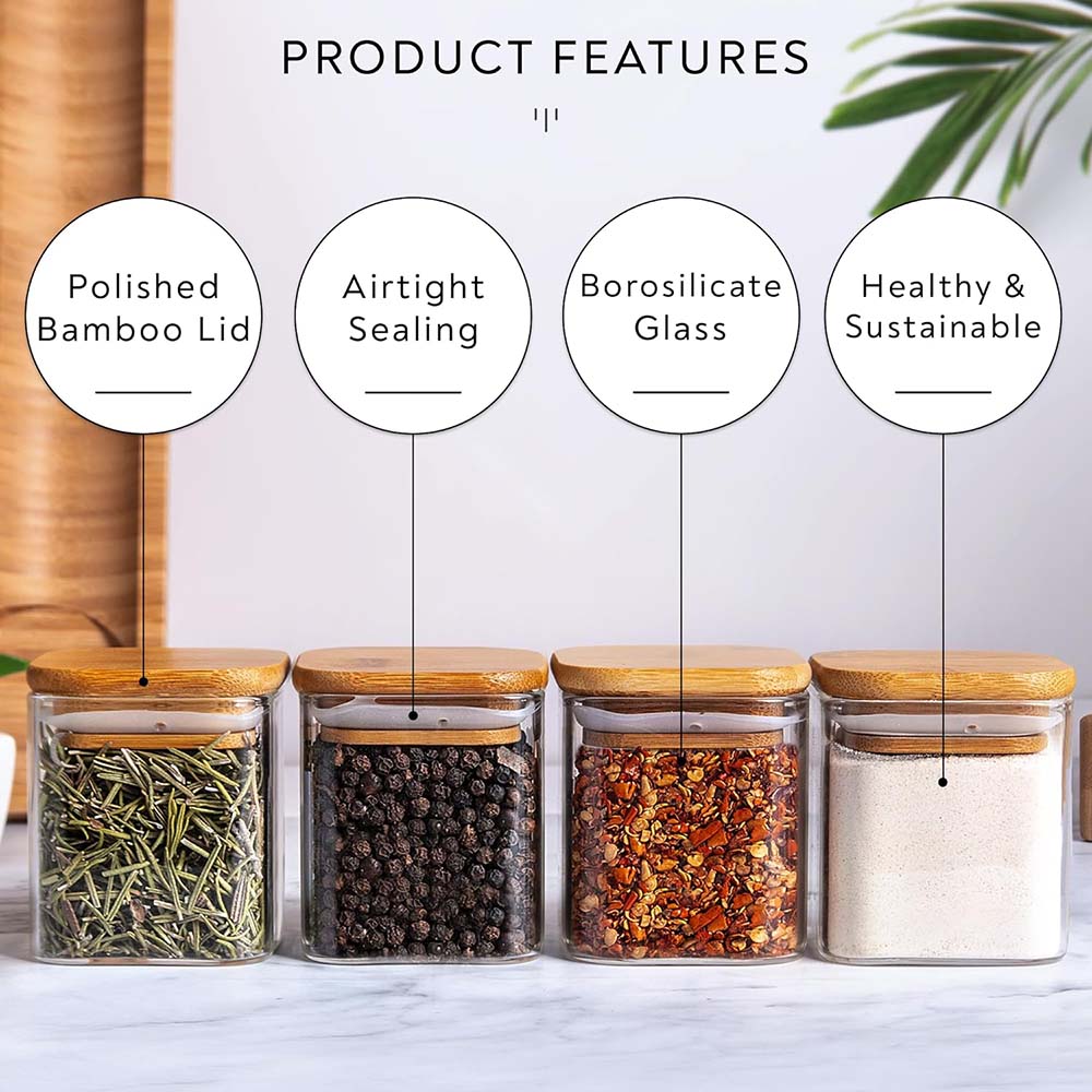 مجموعة برطمانات زجاجية مزودة ب - مراجعة Meal Prep Glass Containers With Lids وسعره