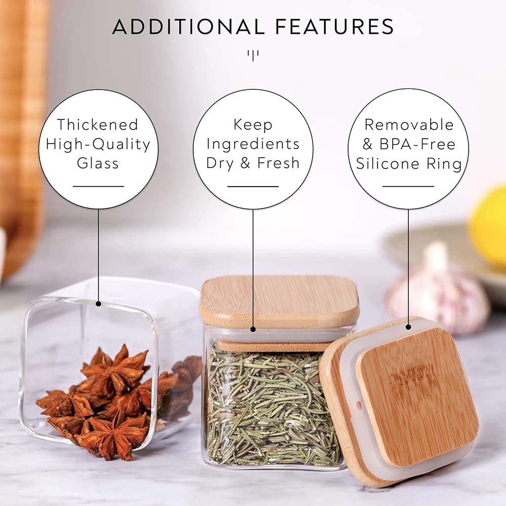 مجموعة برطمانات زجاجية مزودة ب - مراجعة Meal Prep Glass Containers With Lids وسعره