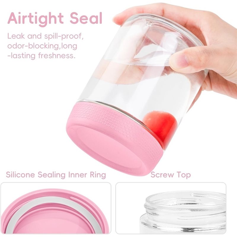 أوعية زجاجية ناعمة الملمس مع أ - مراجعة Meal Prep Glass Containers With Lids وسعره