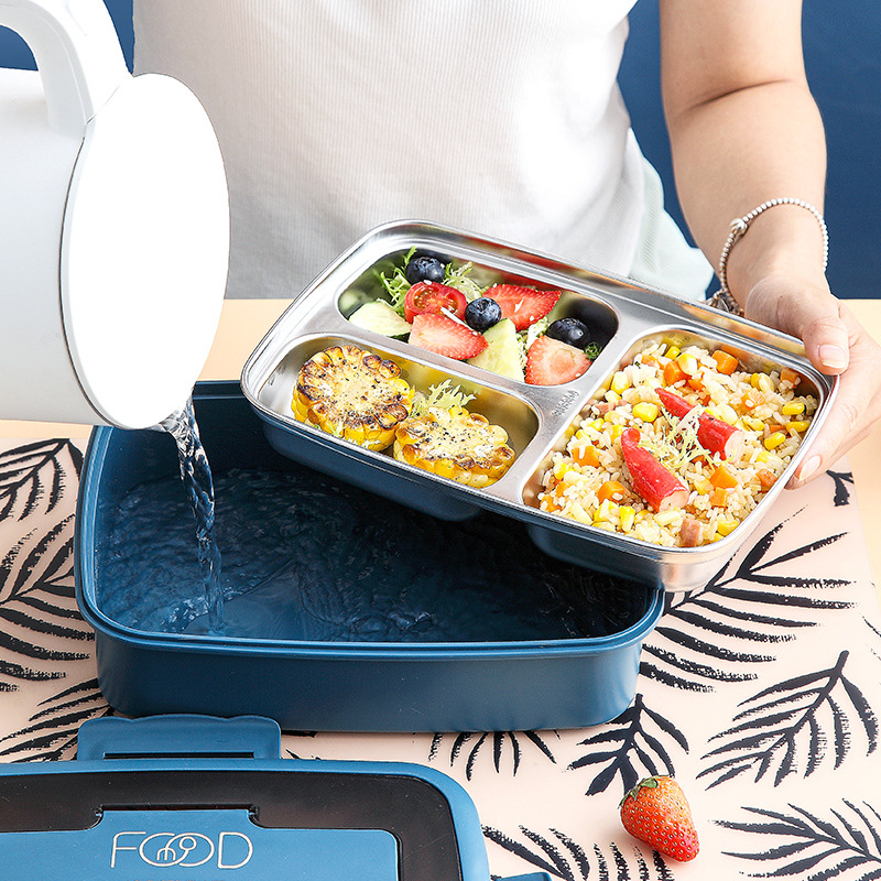 صندوق بينتو مانع للتسرب على ال - مراجعة Meal Prep Japanese Food وسعره