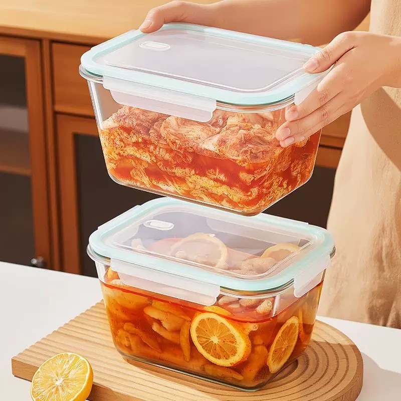 حاوية زجاجية كبيرة السعة لتخزي - مراجعة Meal Prep Glass وسعره