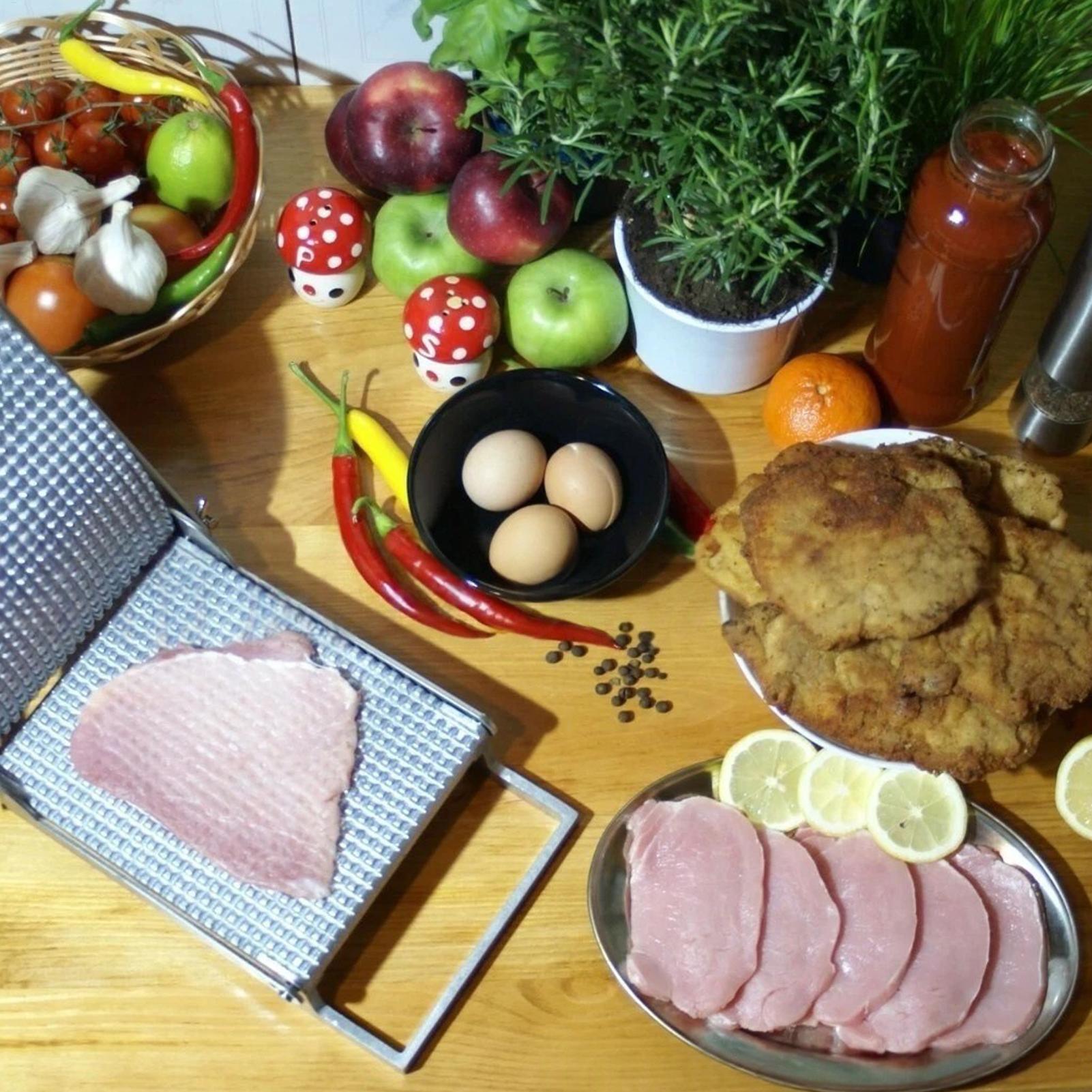 مطرقة تطرية اللحوم اليدوية من  - مراجعة Meal Prep Pork وسعره