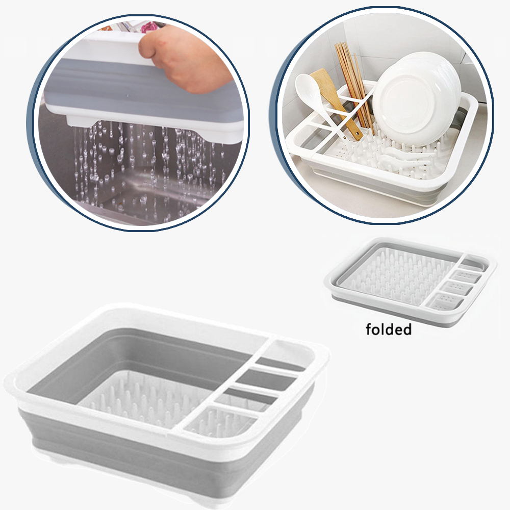 رف تجفيف أطباق قابل للطي، منظم - مراجعة Meal Prep Organizer وسعره