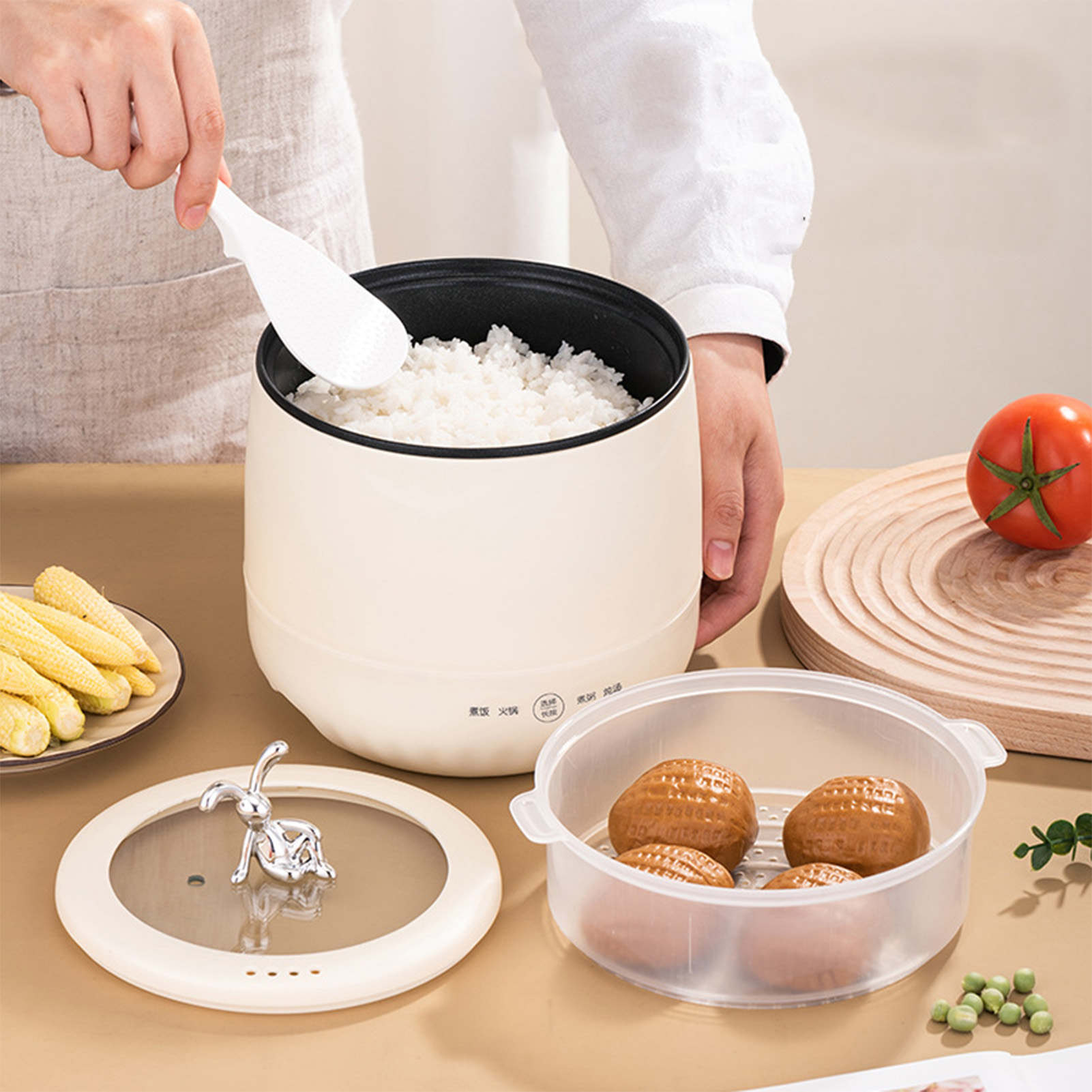 وعاء طبخ أرز صغير كهربائي ذكي  - مراجعة Meal Prep Healthy وسعره