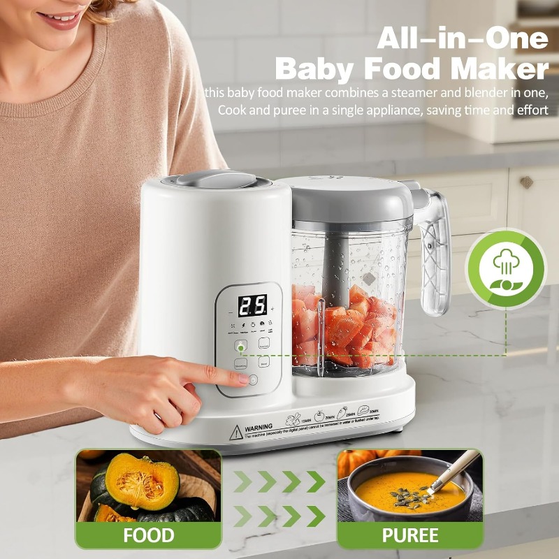 جهاز تحضير طعام الأطفال 4 في 1 - مراجعة Meal Prep Healthy وسعره