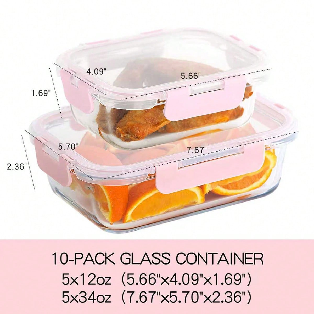 10 حاويات زجاجية لتحضير الوجبا - مراجعة Meal Prep Glass وسعره