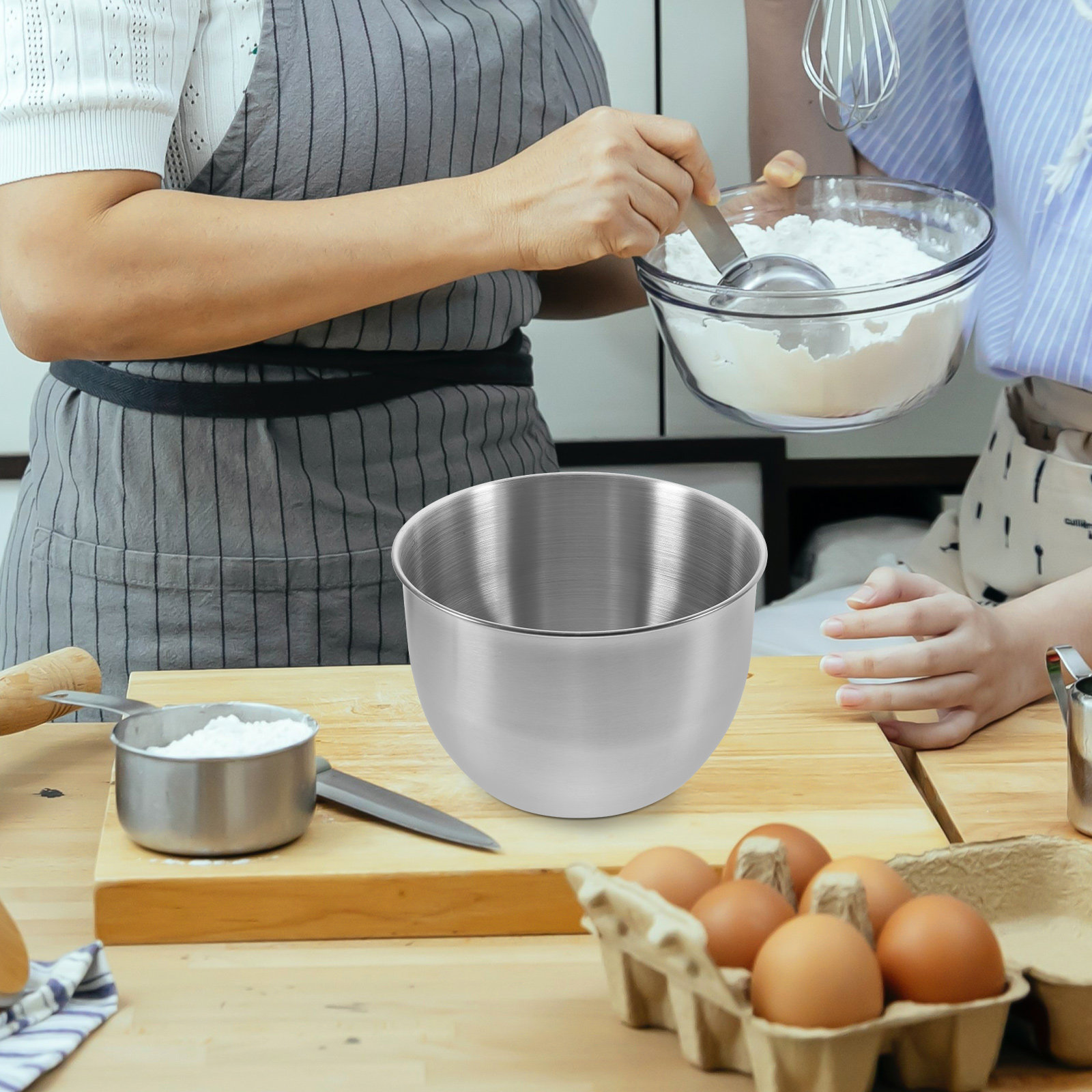 وعاء خلط كبير من الفولاذ المقا - مراجعة Meal Prep Egg وسعره