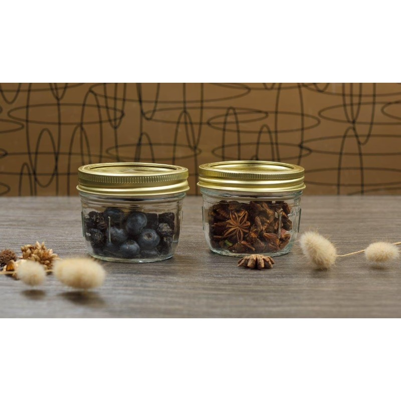 برطمانات ماسون سعة 8 أونصة، بر - مراجعة Meal Prep Glass وسعره