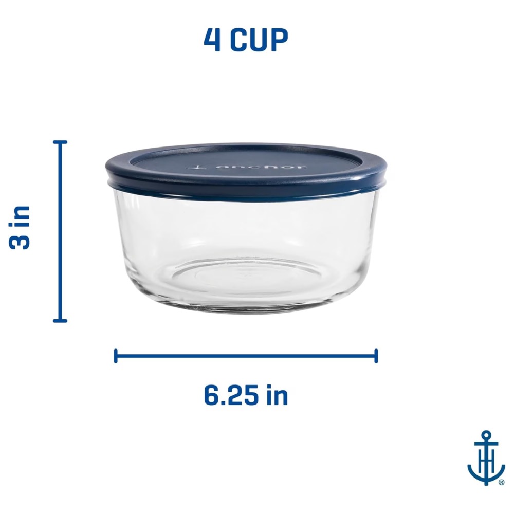 عبوة من حاويتين زجاجيتين مستدي - مراجعة Meal Prep Glass Containers With Lids وسعره