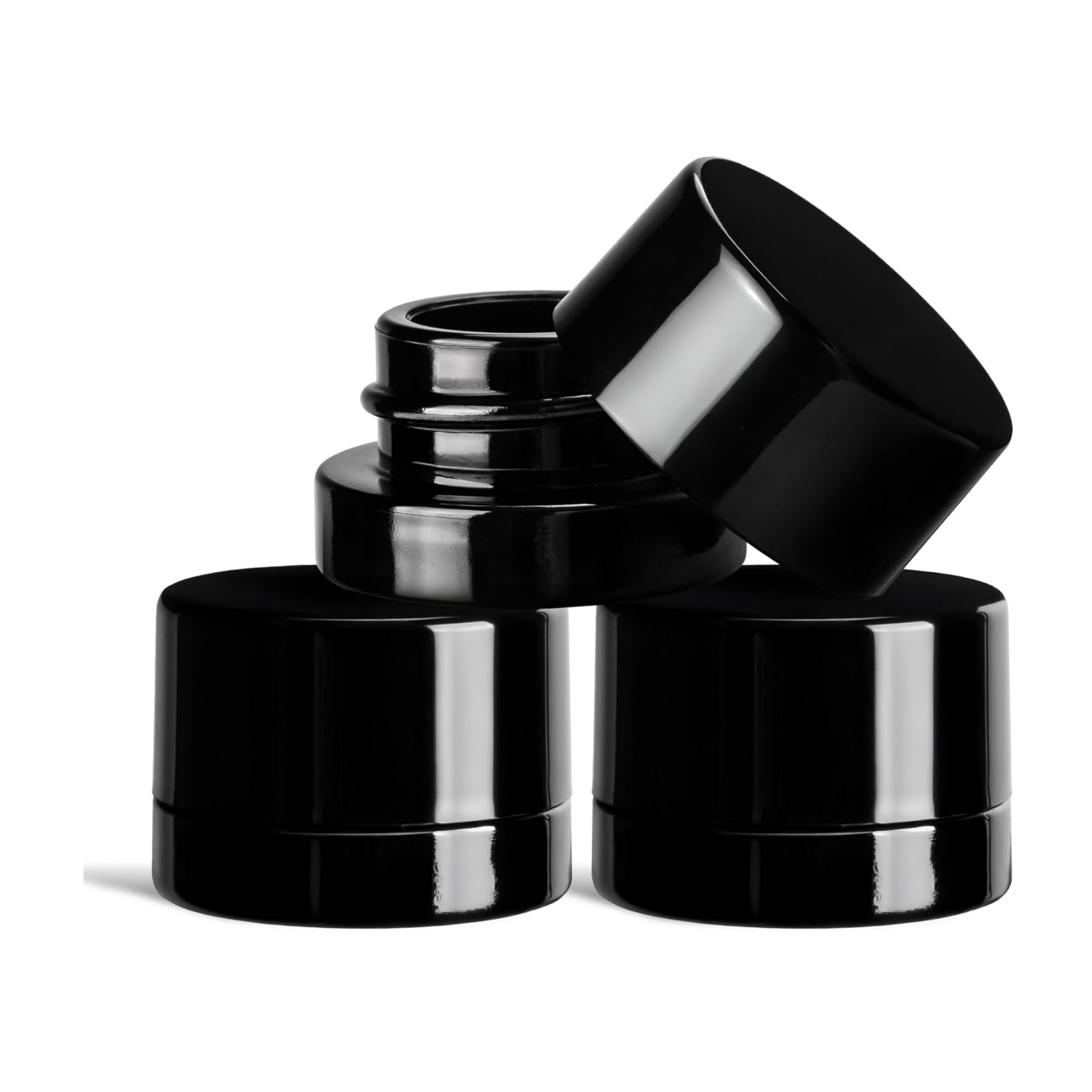 برطمانات زجاجية سوداء سميكة 5  - مراجعة Meal Prep Glass Containers With Lids وسعره