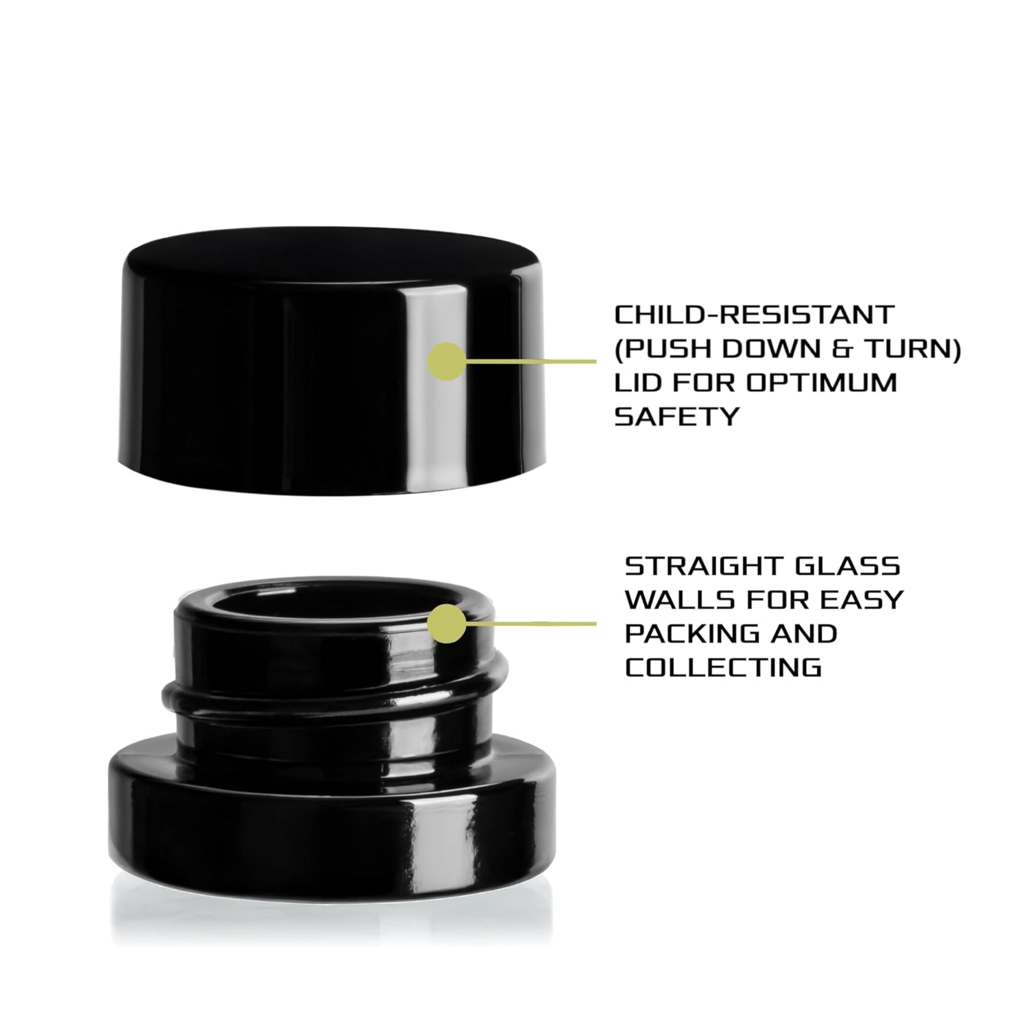 برطمانات زجاجية سوداء سميكة 5  - مراجعة Meal Prep Glass Containers With Lids وسعره