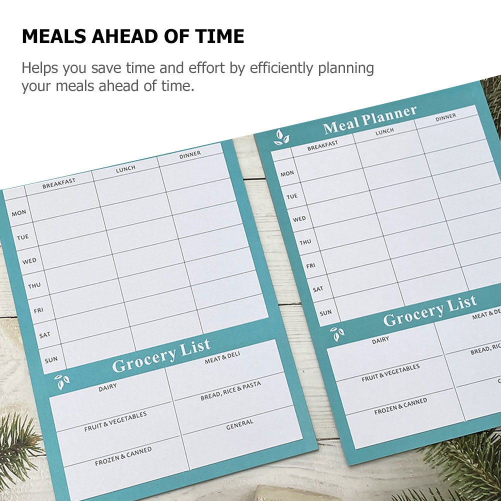 دفتر تخطيط وجبات أسبوعي أنيق ق - مراجعة Meal Prep Healthy وسعره